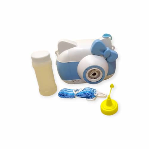 מצלמת בועות סבון כחול