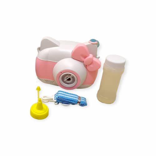 מצלמת בועות סבון ורוד