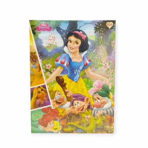 כוכבת דיסני האהובה אצלכם בסלון עם פאזל שלגייה 100 חלקים.