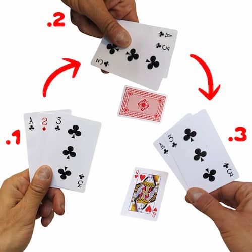 להטריף את כולם עם קסם קולז אפ קל לביצוע של קלף אמצעי מתחלף