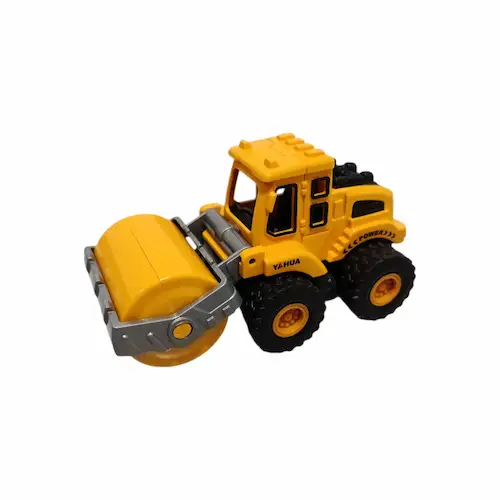 מכבש להחלקת כבישים ויישור השטח לעבודה נקייה.