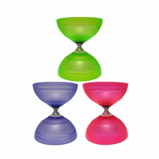 דיאבולו ציר מסתובב מקצועי - Crystal Spin במשקל 228 גרם, ציר מסבים איכותי, מגיע בשלושה צבעים לבחירה, מגיל 6, מתאים למתחילים ולמתקדמים.